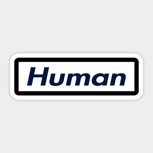 SUPER HUMAN LOGO Sticker